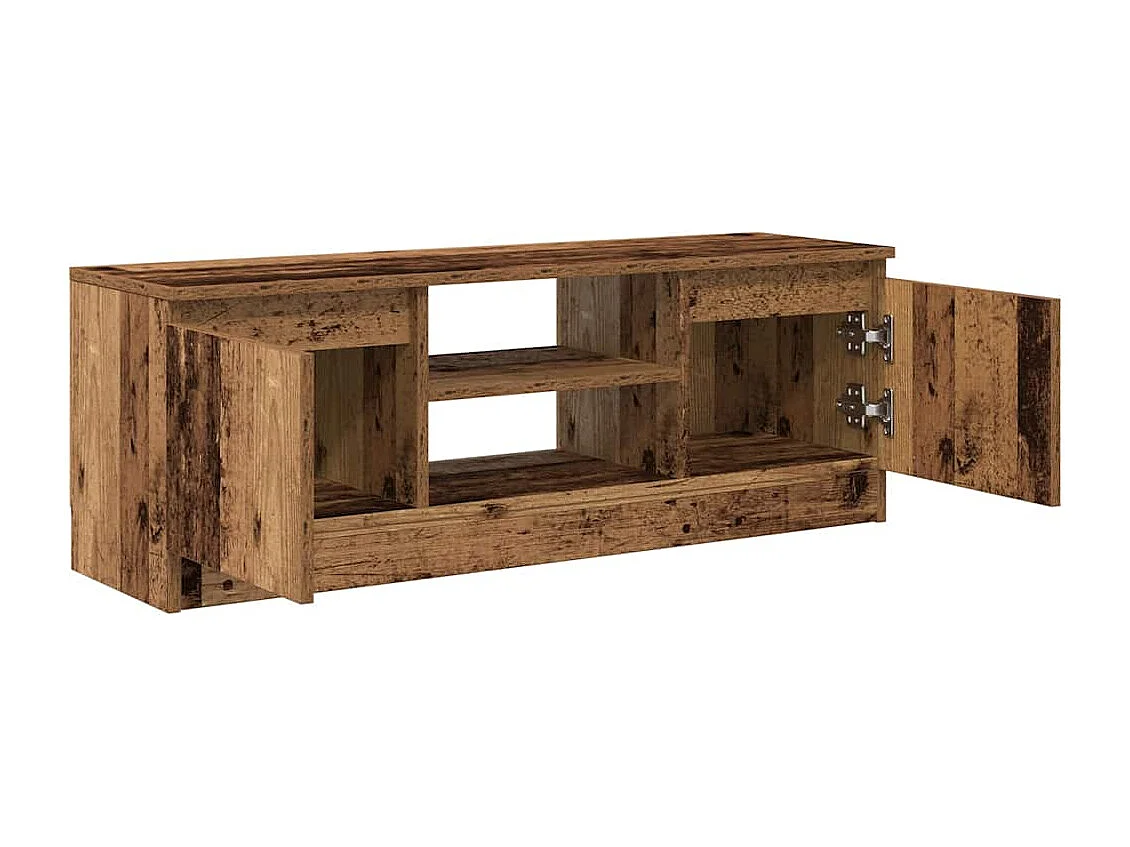 TV-Schrank Altholz-Optik 102x30x36 cm Holzwerkstoff