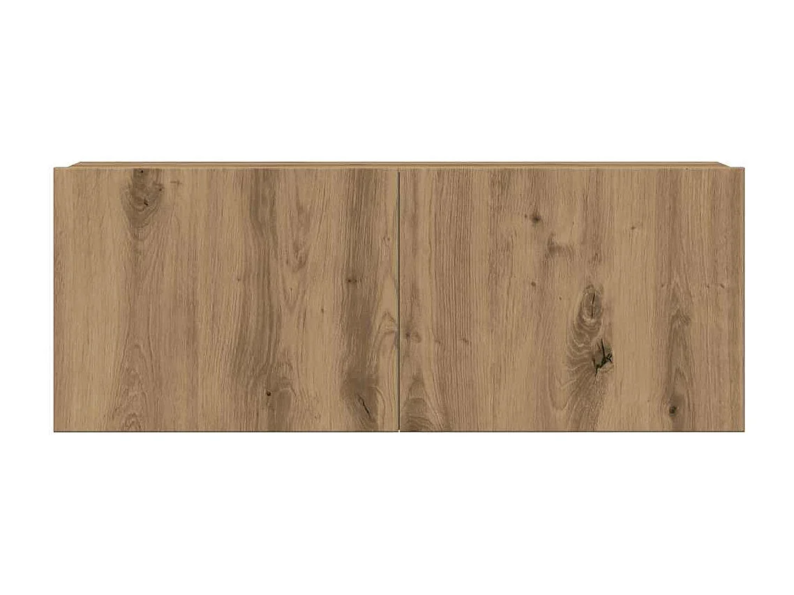 Ensemble de meuble TV mural 6 pcs chêne artisanal