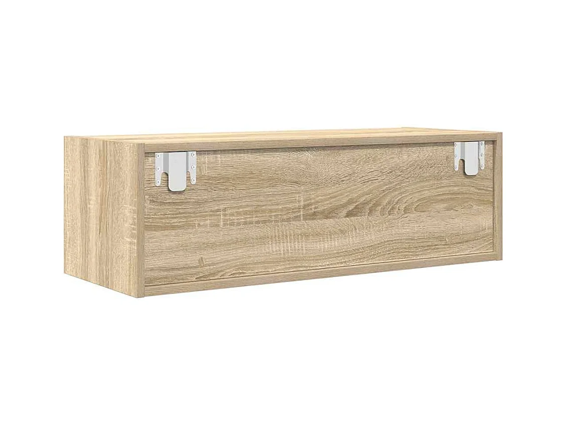 Tv-meubels 2 st 80x31x25,5 cm bewerkt hout sonoma eikenkleurig