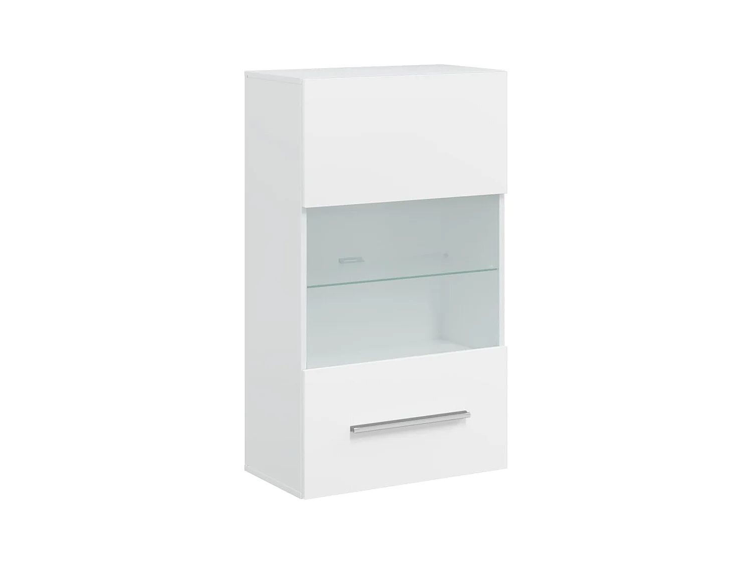 Móveis TV de 5pcs iluminação LED madeira trabalhada branco mate