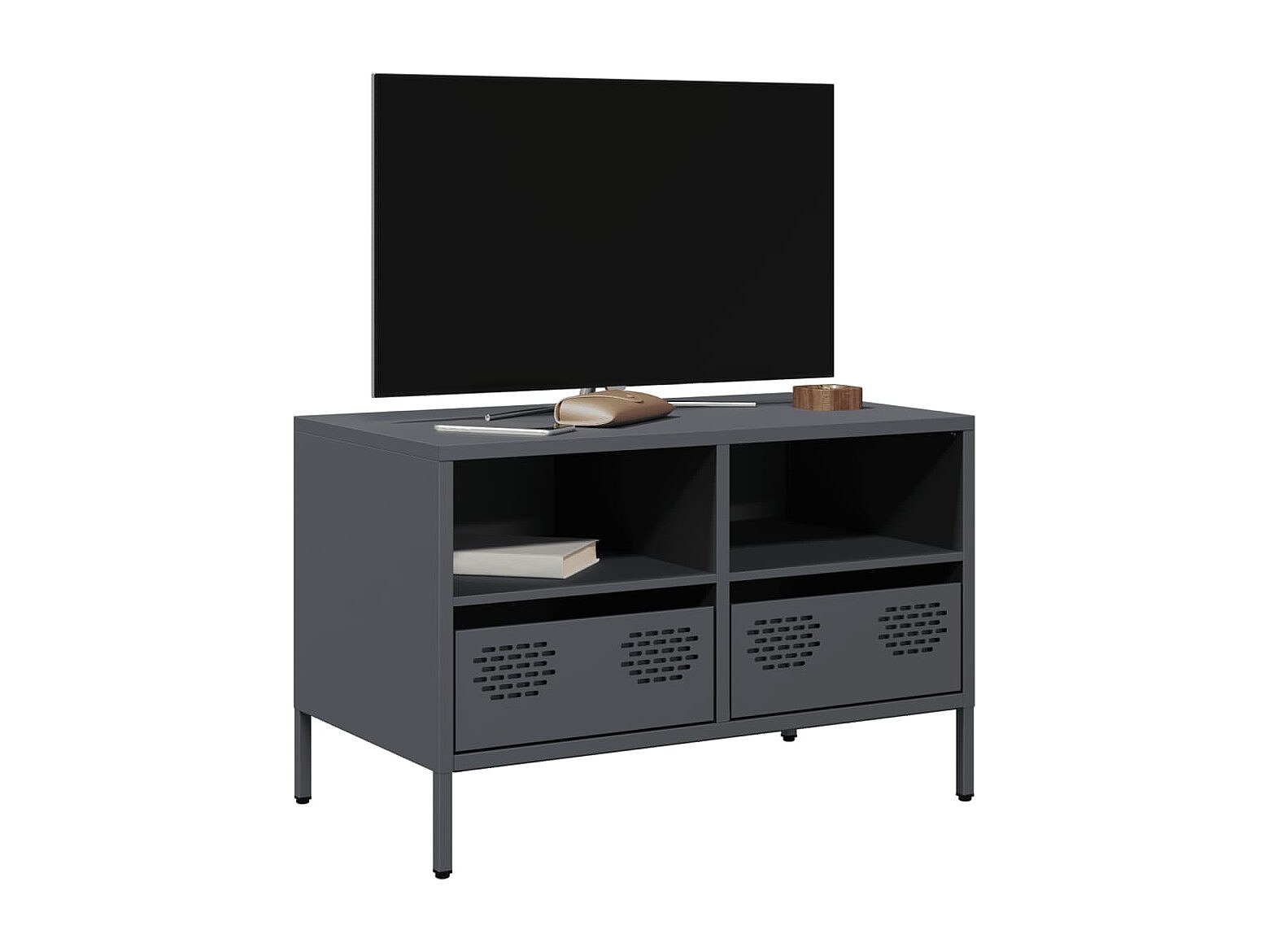 Armoire Réseau Murale 6U 19" IP20 - En Acier Et Verre, Dimensions 53x40x30 Cm, Idéale Pour Bureau Et Salle Serveurs