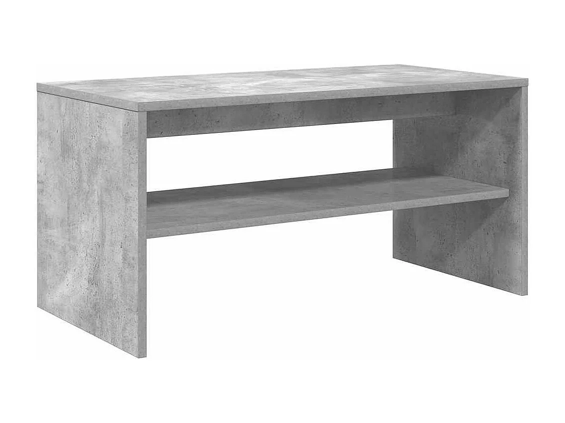 Meuble TV Gris cement 80 x 40 x 40 cm Aggloméré