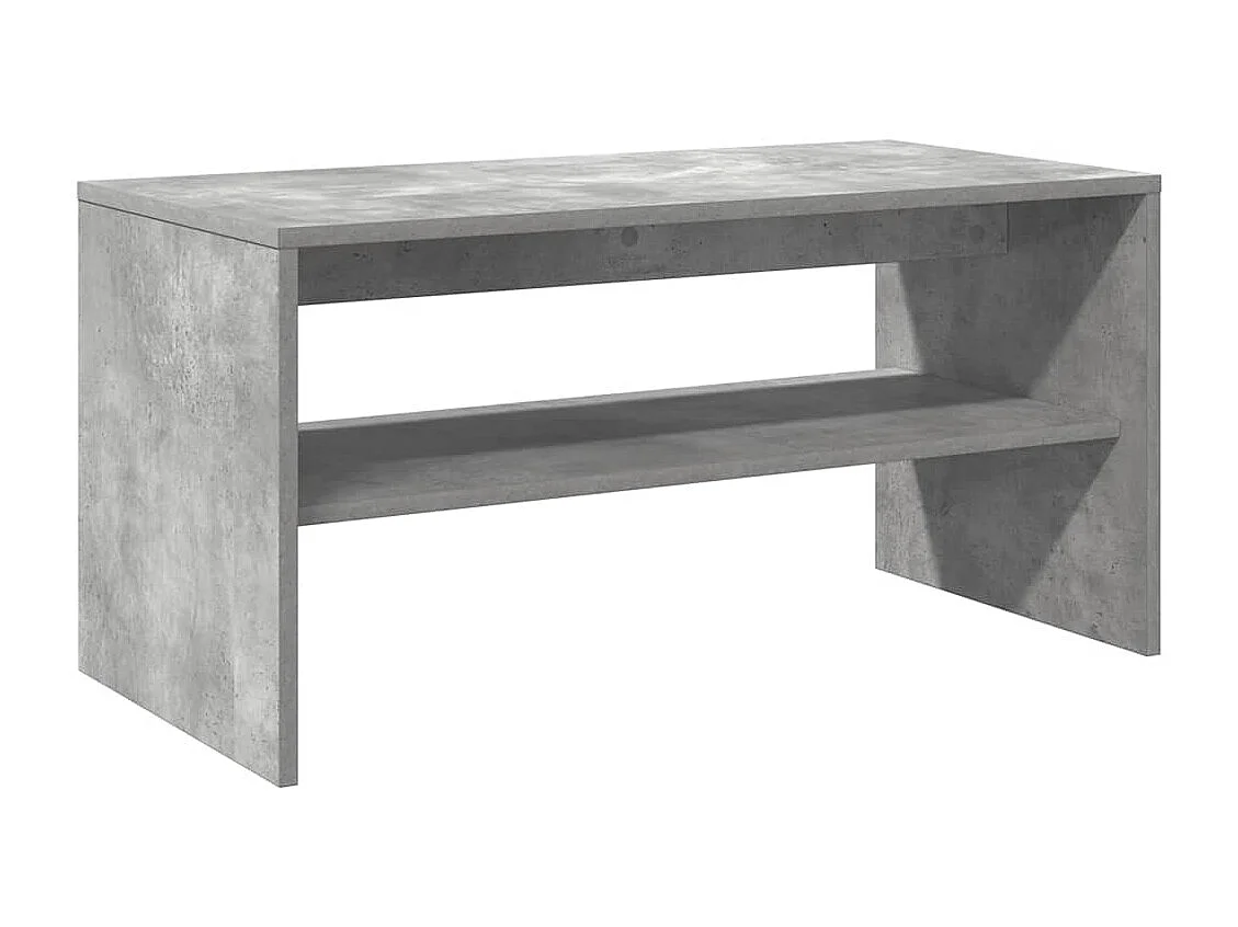 Meuble TV Gris cement 80 x 40 x 40 cm Aggloméré