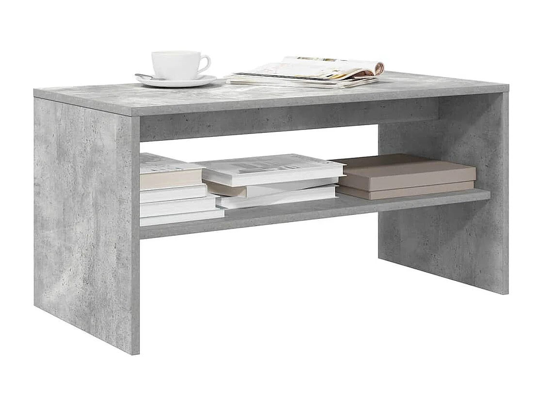 TV-Schrank Betongrau 80x40x40 cm Holzwerkstoff