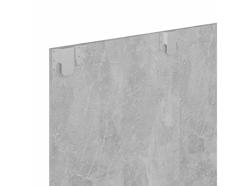 TV-Wandschrank Betongrau 120x23,5x90 cm Holzwerkstoff