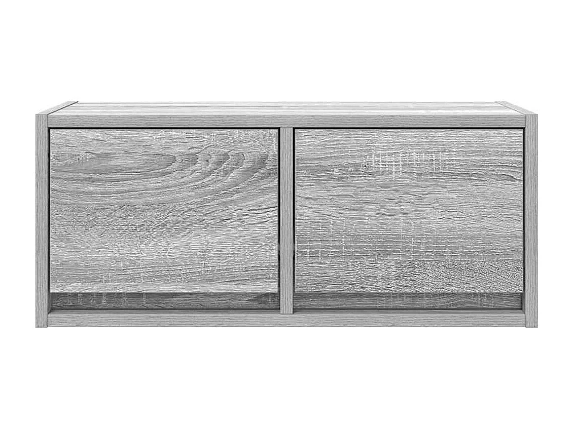 TV-Schränke 2 Stk. Grau Sonoma 60x31x25,5 cm Holzwerkstoff