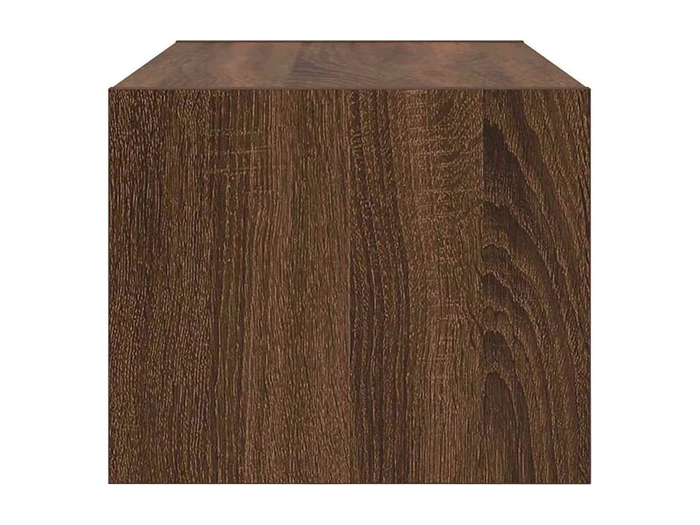 Meuble TV chêne marron 60x31x25,5 cm bois d'ingénierie