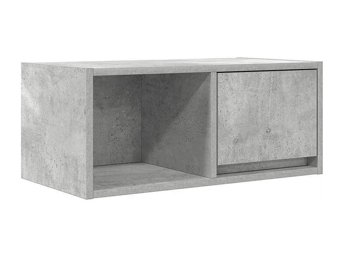 Meubles TV 2 pcs gris béton 60x31x25,5 cm bois d'ingénierie