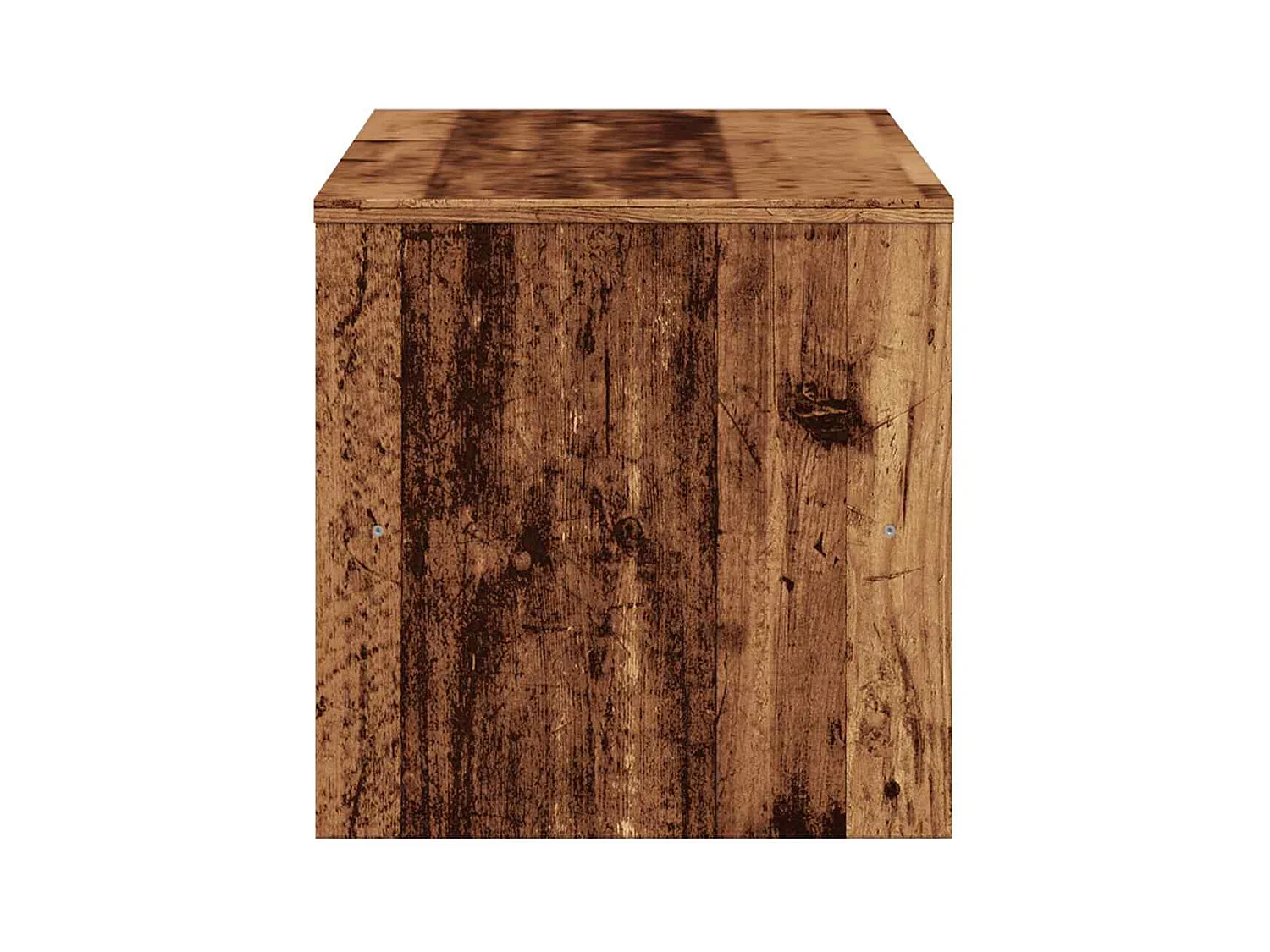 Tv-meubel 80x40x40 cm bewerkt hout oud houtkleurig