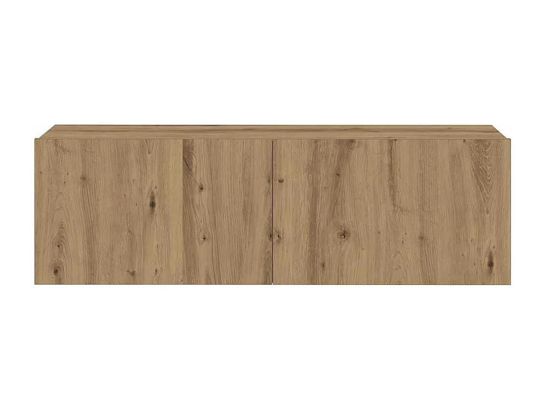 Ensemble de meuble TV mural 8 pcs chêne artisanal