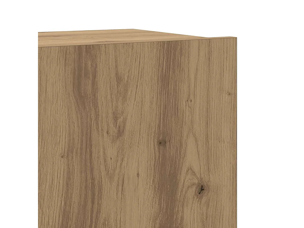 Conjunto de armário de TV 7 peças montado na parede