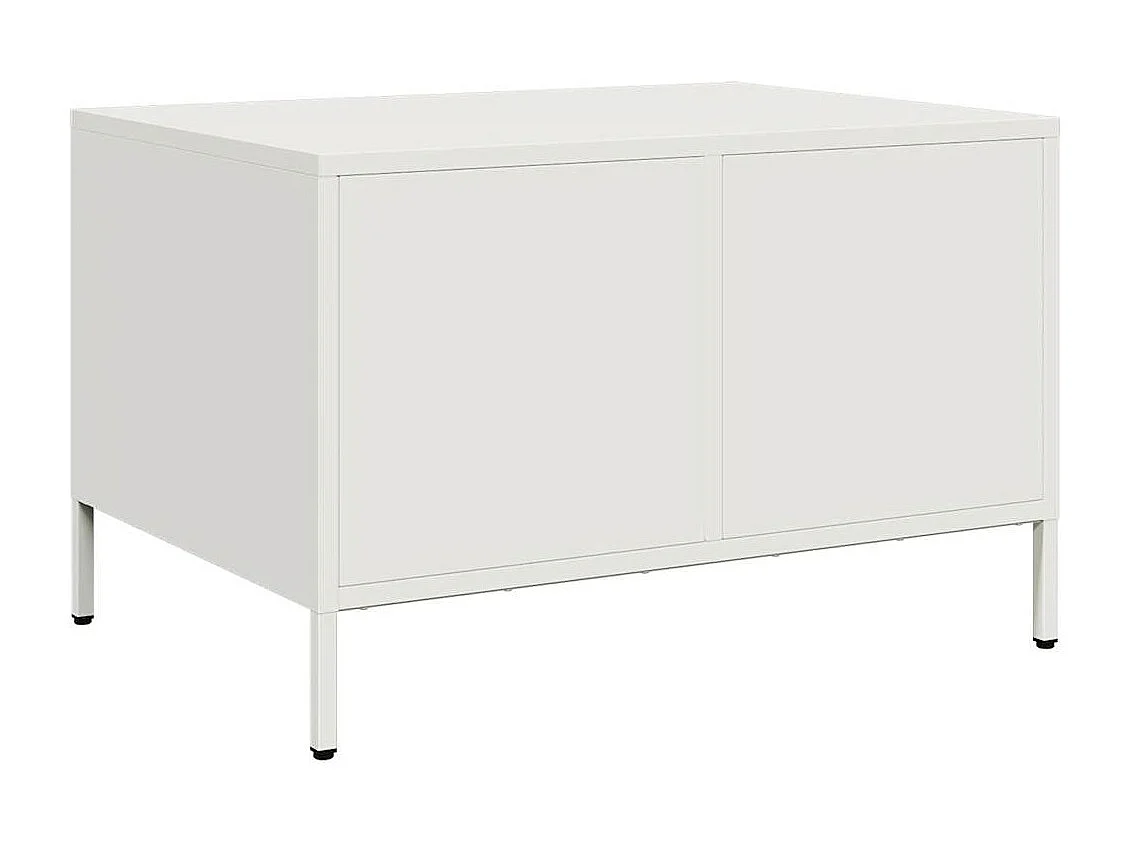 TV-Schrank Weiß 68x50x43,5 cm Kaltgewalzter Stahl