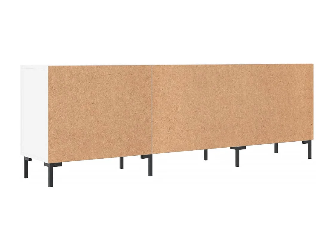TV-Schrank Weiß 150x30x50 cm Holzwerkstoff