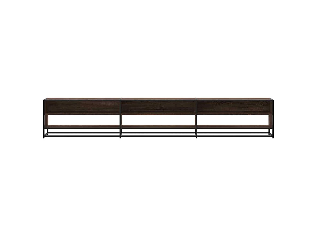 Mobile TV Rovere Marrone 270x40x46 cm in Truciolato
