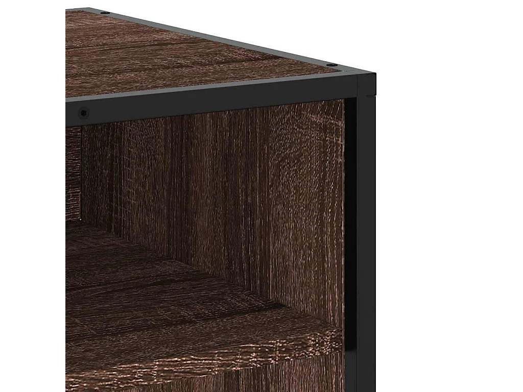 Mobile TV Rovere Marrone 270x40x46 cm in Truciolato