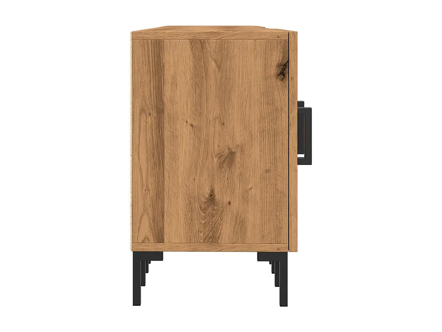 Móvel de TV 150x30x50cm derivados de madeira carvalho artisiano