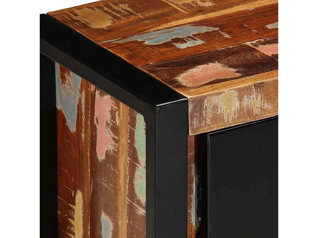 Mobile Porta TV 100x30x40 cm in Legno Massello di Recupero