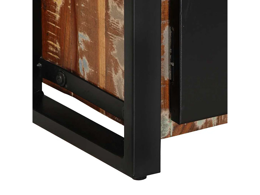 Mobile Porta TV 100x30x40 cm in Legno Massello di Recupero