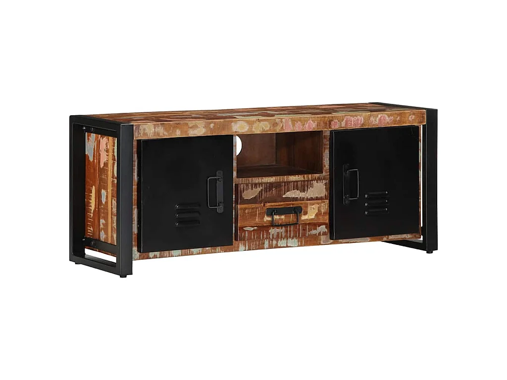 Tv-meubel 100x30x40 cm massief gerecycled hout