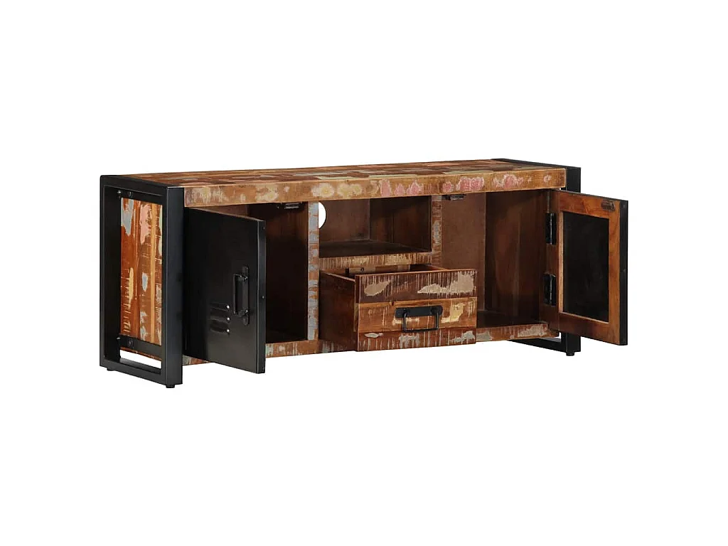 Tv-meubel 100x30x40 cm massief gerecycled hout