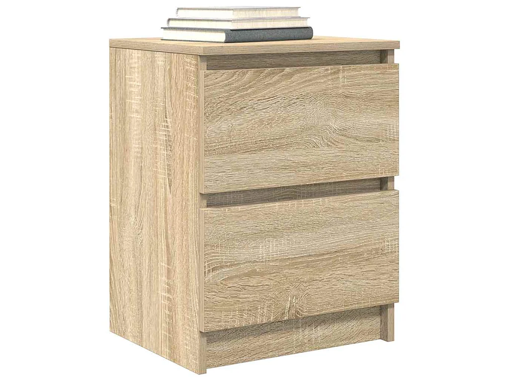 Meuble TV chêne sonoma 40x35x54 cm bois d'ingénierie