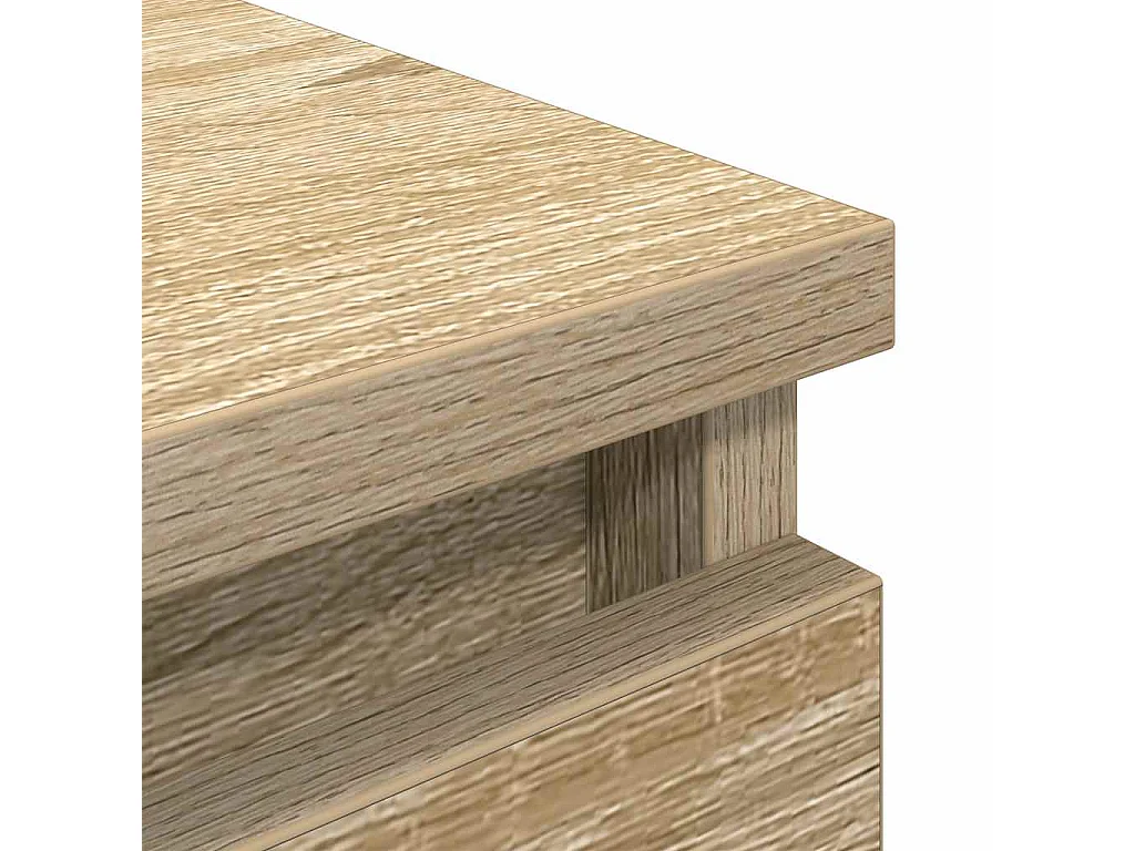 Meuble TV chêne sonoma 40x35x54 cm bois d'ingénierie