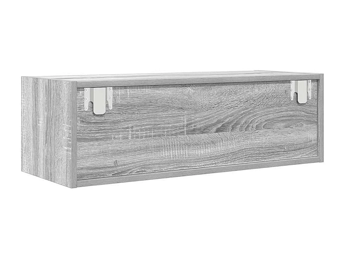 Meubles TV 2 pcs sonoma gris 80x31x25,5 cm bois d'ingénierie