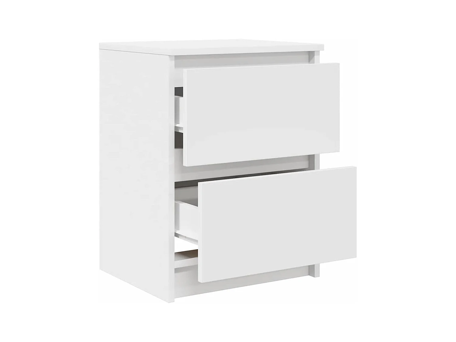 Meuble TV blanc 40x35x54 cm bois d'ingénierie