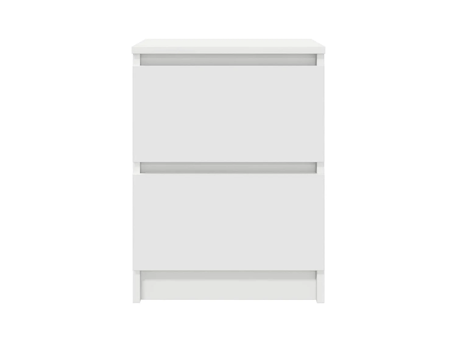 Meuble TV blanc 40x35x54 cm bois d'ingénierie