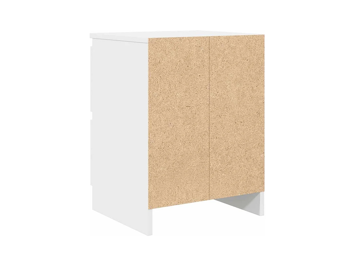 Meuble TV blanc 40x35x54 cm bois d'ingénierie