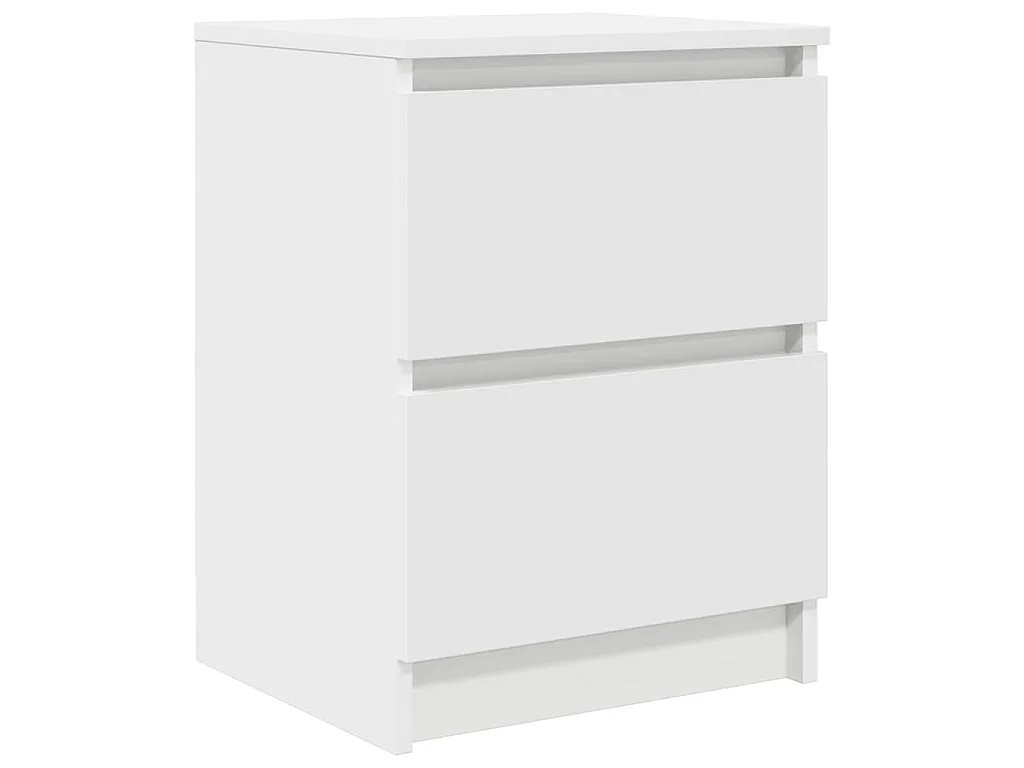 Meuble TV blanc 40x35x54 cm bois d'ingénierie