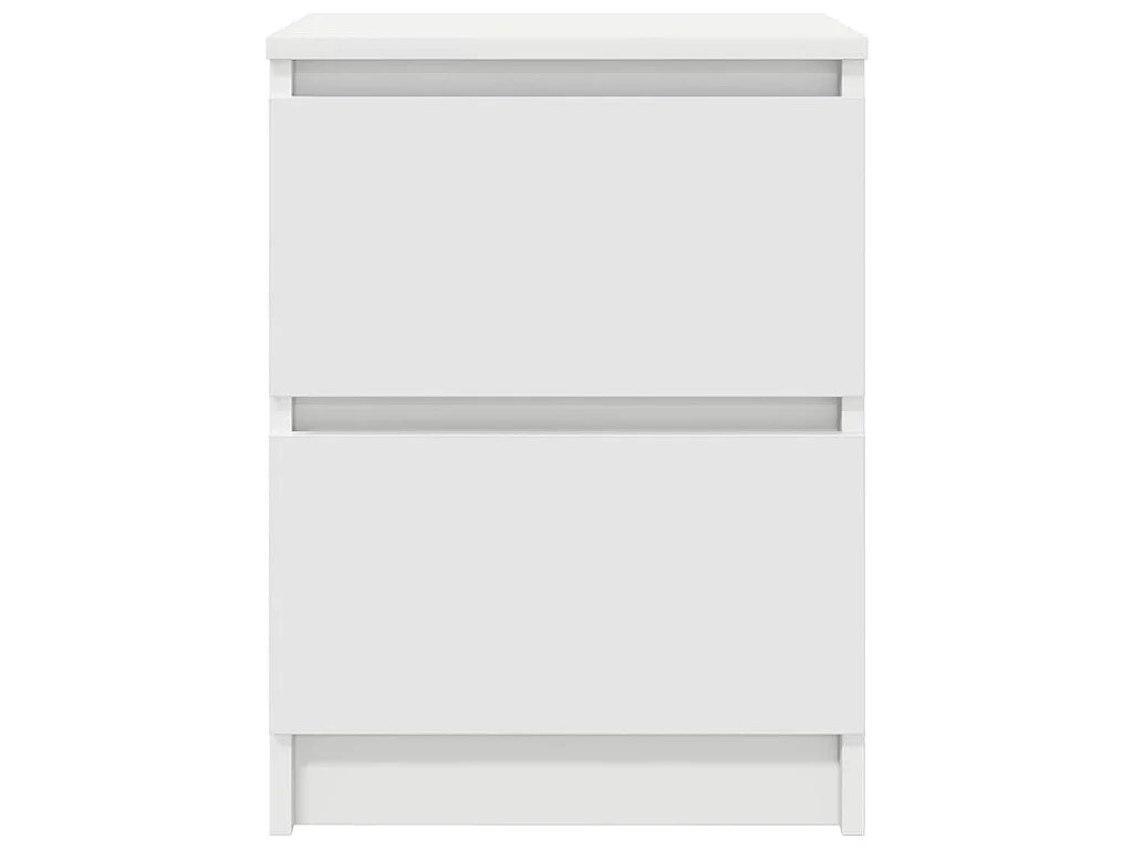 Meuble TV blanc 40x35x54 cm bois d'ingénierie