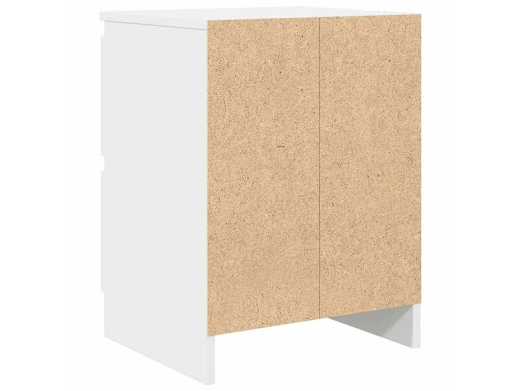 Meuble TV blanc 40x35x54 cm bois d'ingénierie