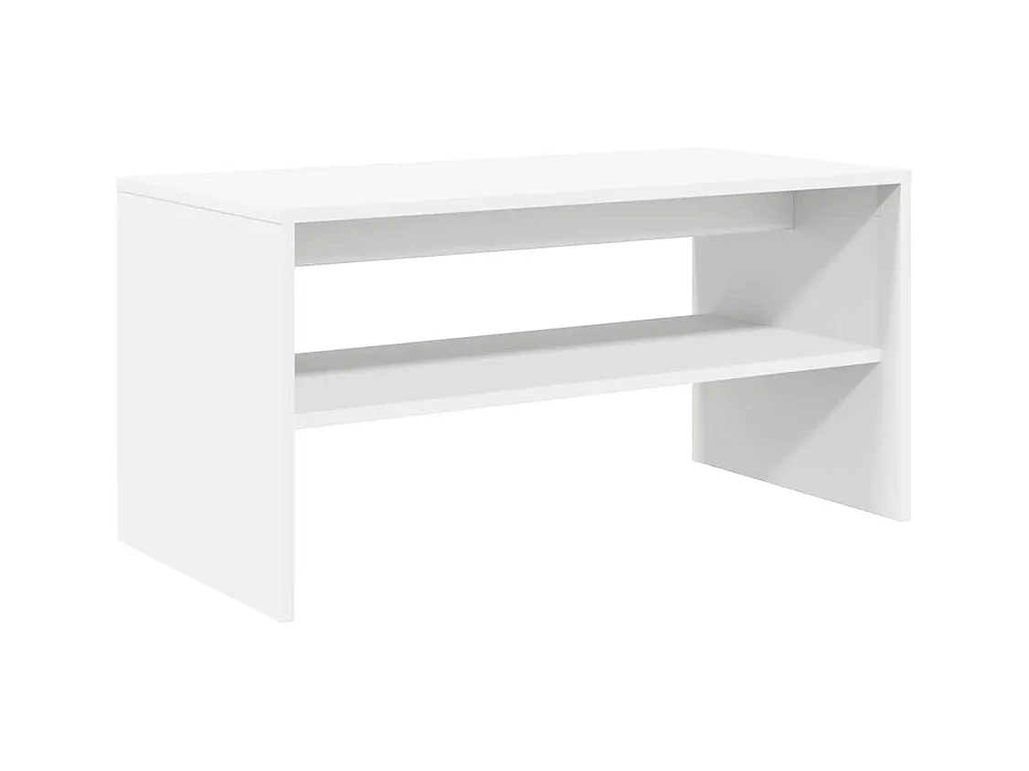 Meuble TV blanc 60x40x40 cm bois d'ingénierie