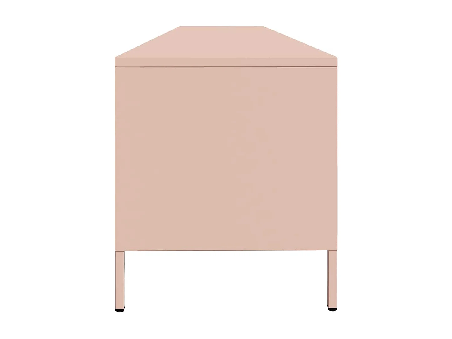 TV-Schrank Rosa 202x39x43,5 cm Kaltgewalzter Stahl
