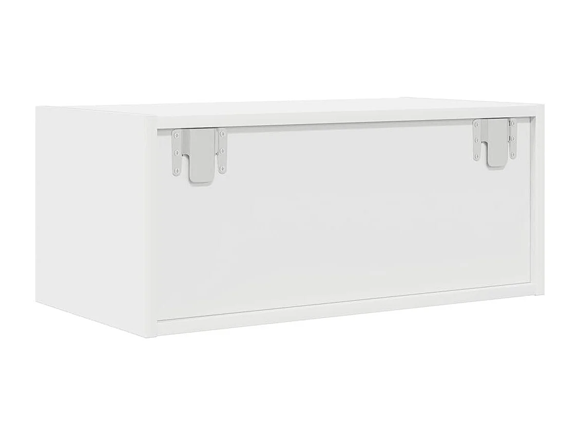 Muebles de TV 2 uds Blanco 60x31x25,5 cm Madera de ingeniería