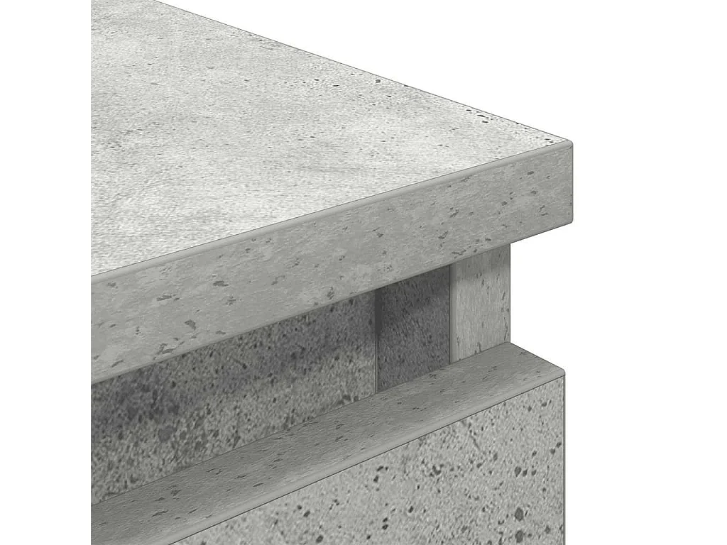 Tv-meubel 40x35x54 cm spaanplaat betongrijs