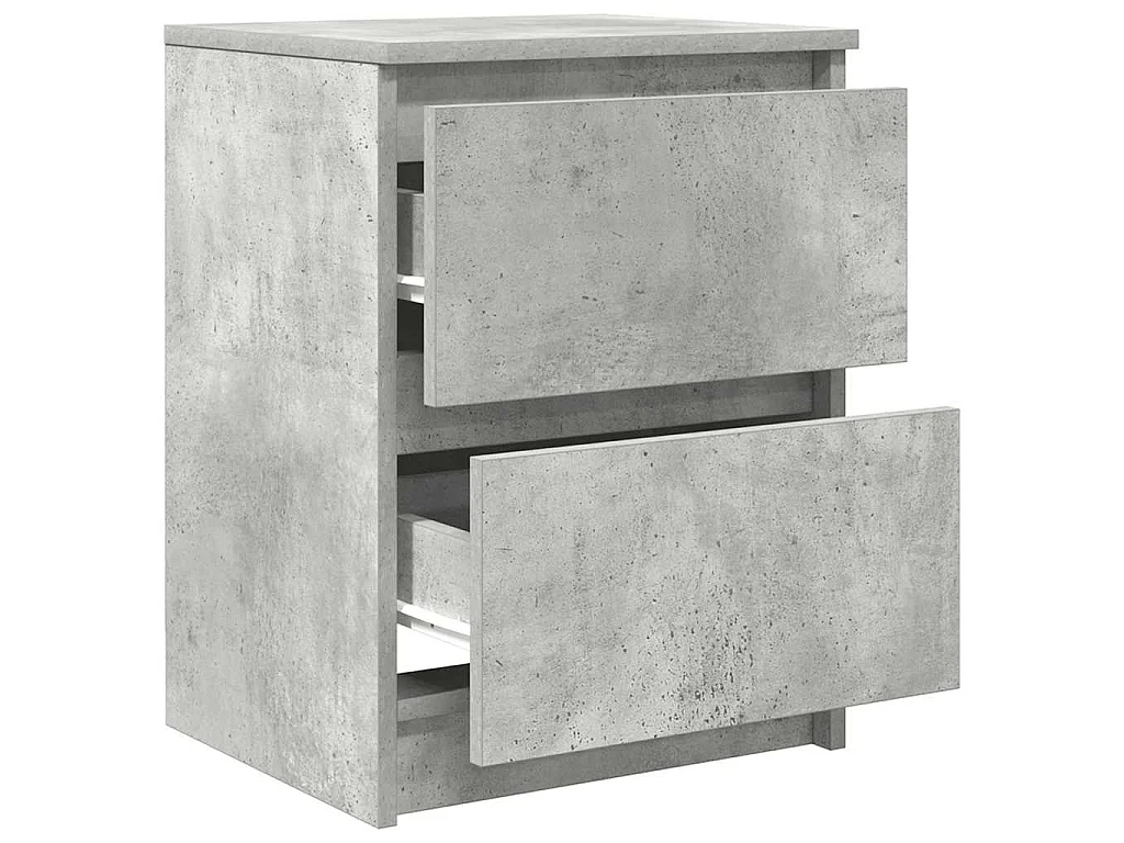 Mueble de TV de madera de ingeniería gris hormigón 40x35x54 cm