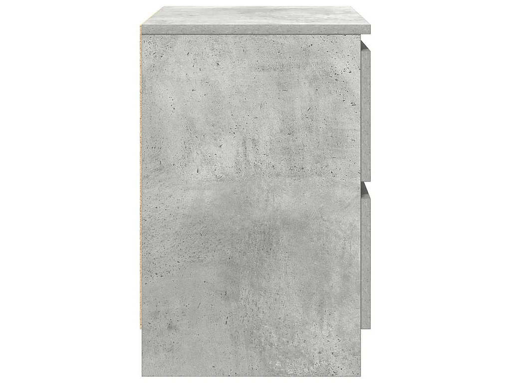 Mueble de TV de madera de ingeniería gris hormigón 40x35x54 cm