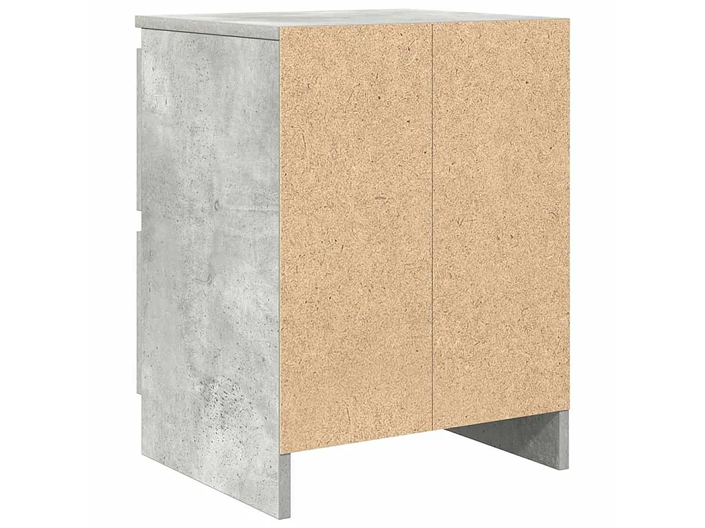 Mueble de TV de madera de ingeniería gris hormigón 40x35x54 cm