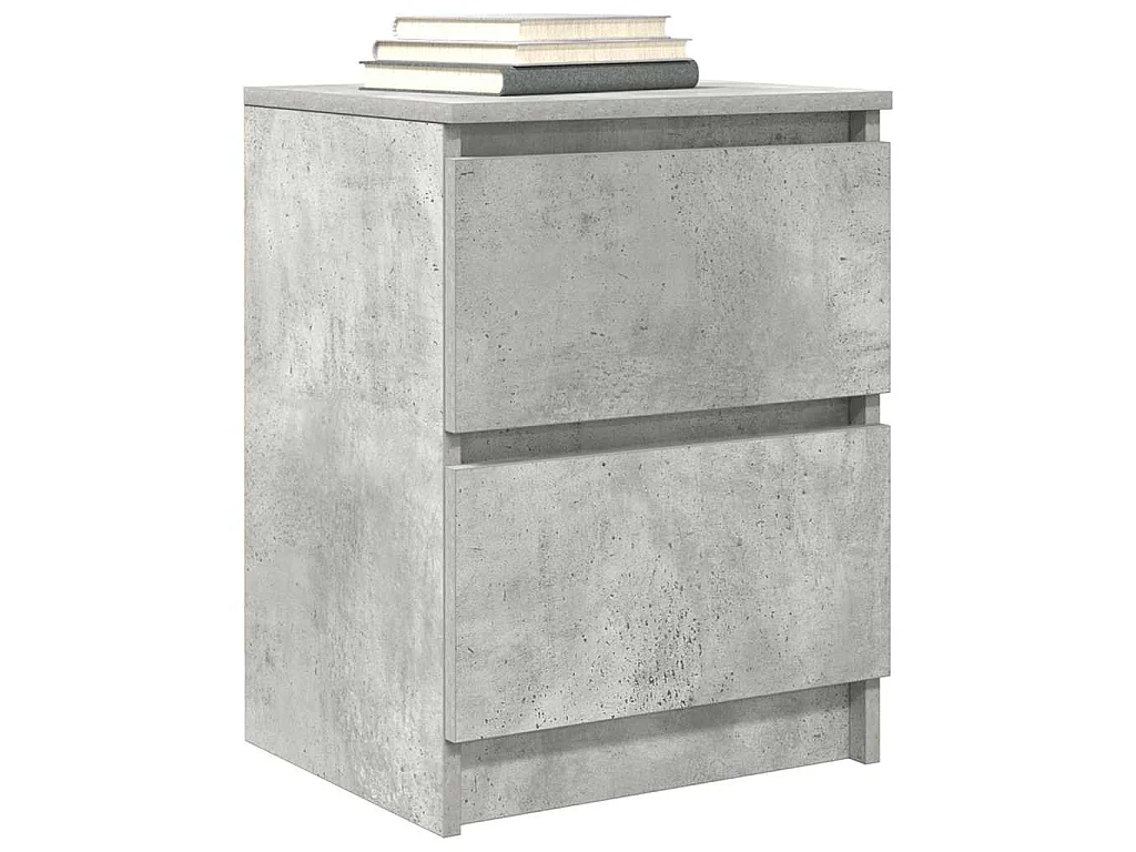 Mueble de TV de madera de ingeniería gris hormigón 40x35x54 cm
