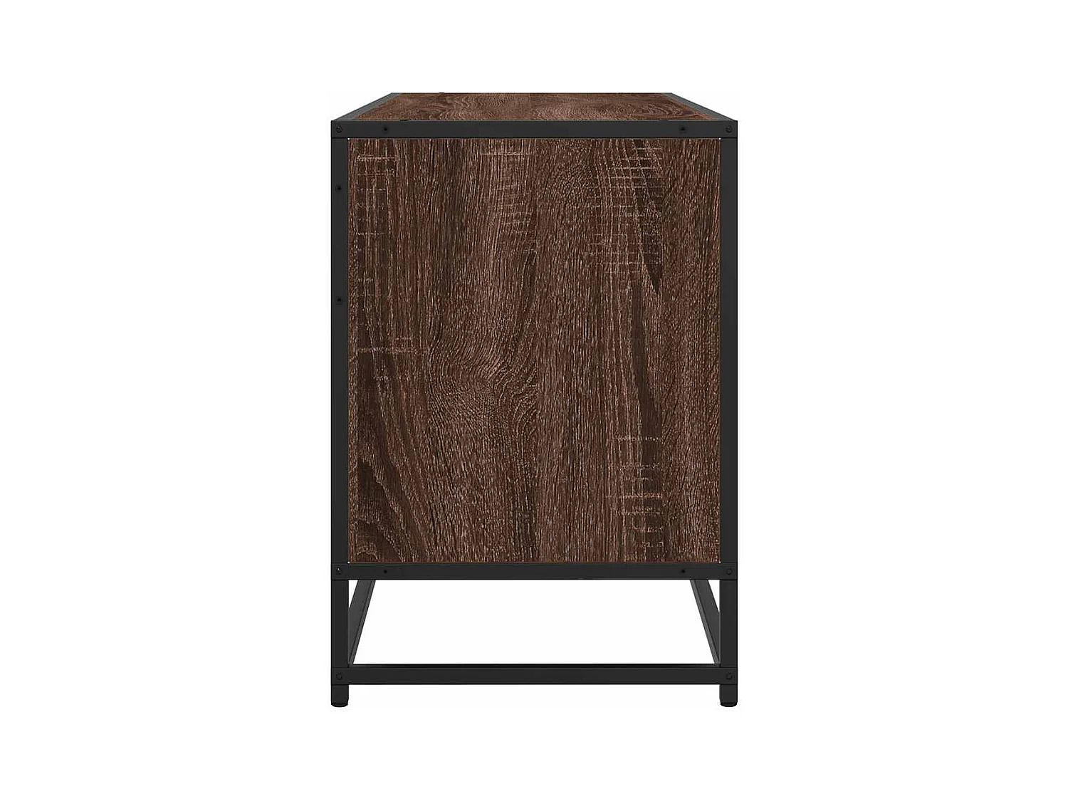 TV-Schrank Braun Eichen-Optik 100x35x50 cm Holzwerkstoff