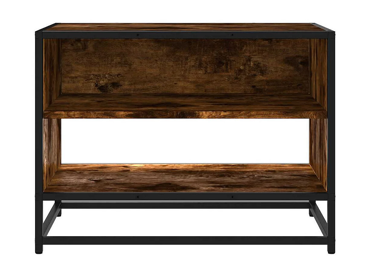 Móvel de TV 61x40x46 cm derivados madeira/metal carvalho fumado