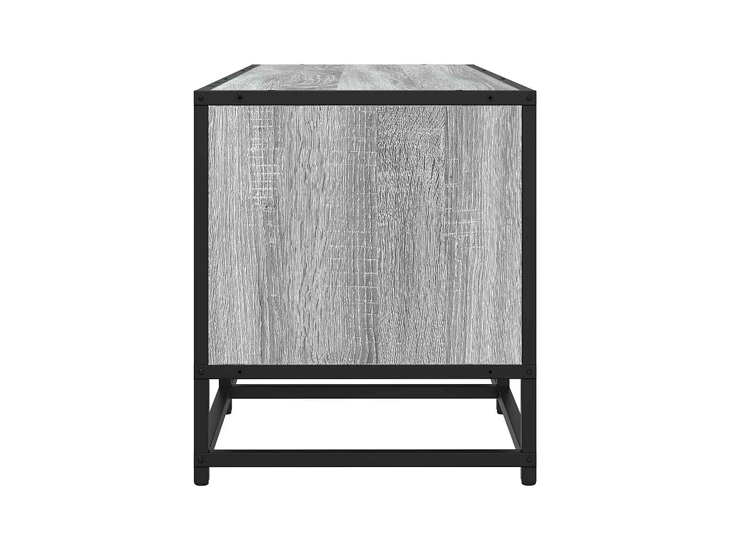 Meuble TV sonoma gris 210x35x41 cm bois d'ingénierie