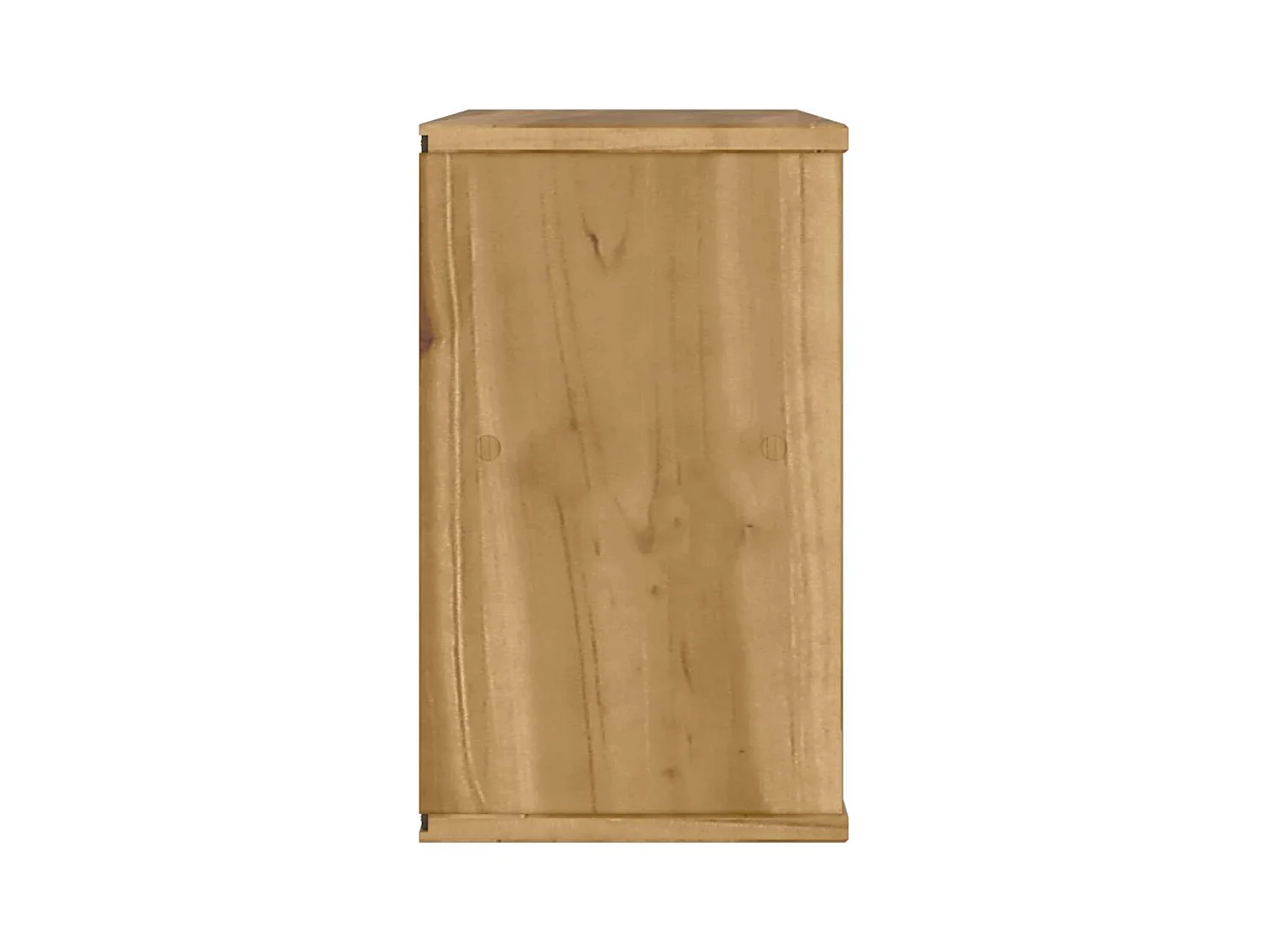 Tv-meubel met lade ODDA 79x24x40 cm massief grenenhout