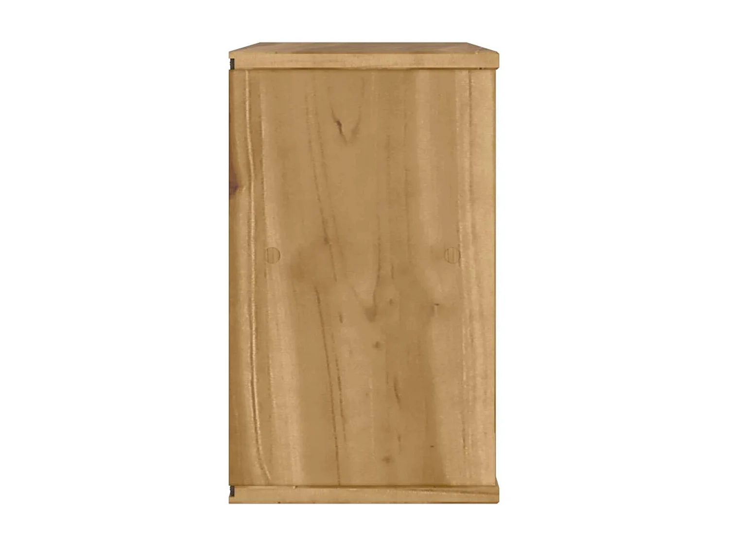 TV-Schrank mit Schublade ODDA 79x24x40 cm Massivholz Kiefer