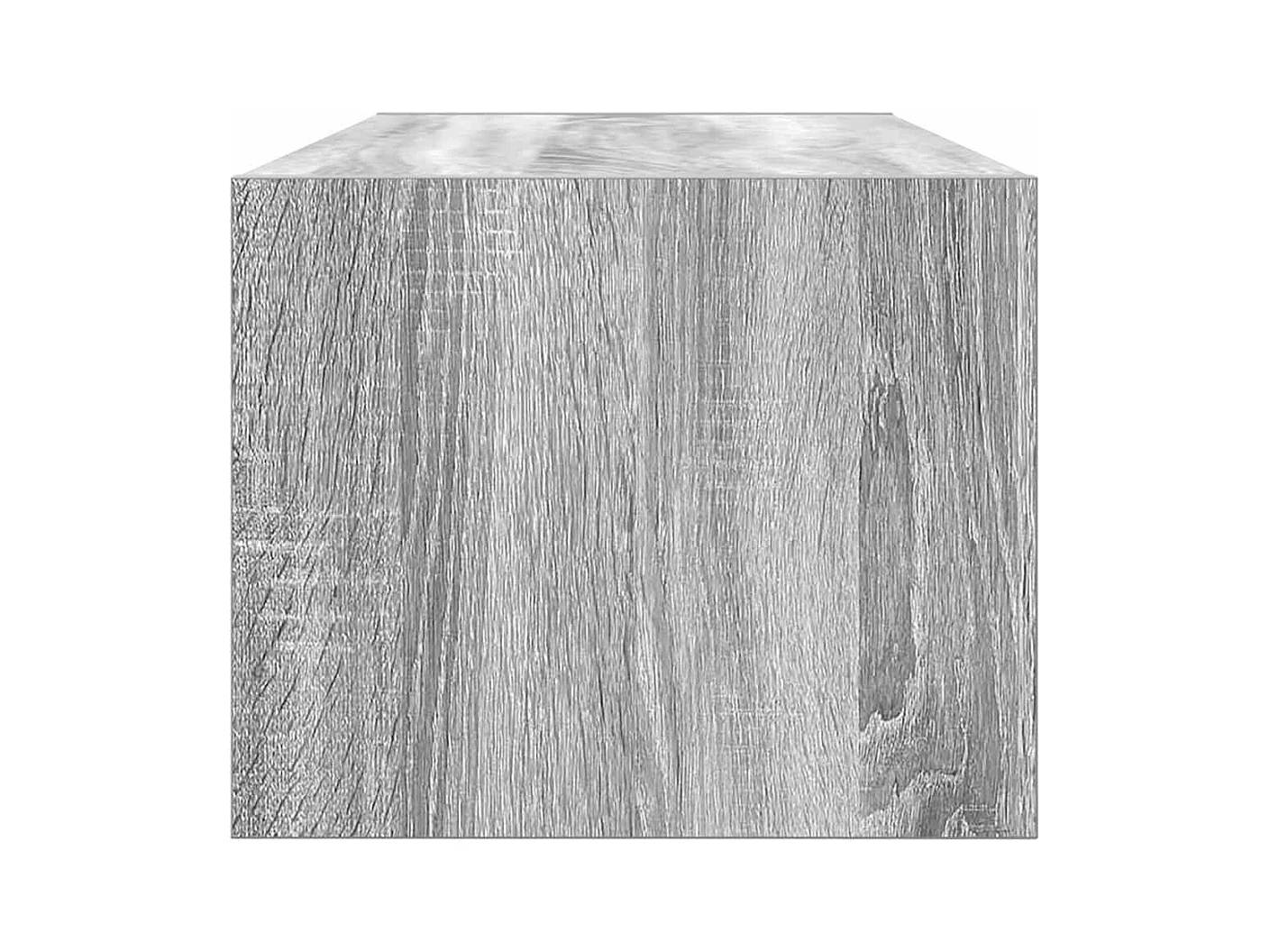 Meuble TV sonoma gris 80x31x25,5 cm bois d'ingénierie