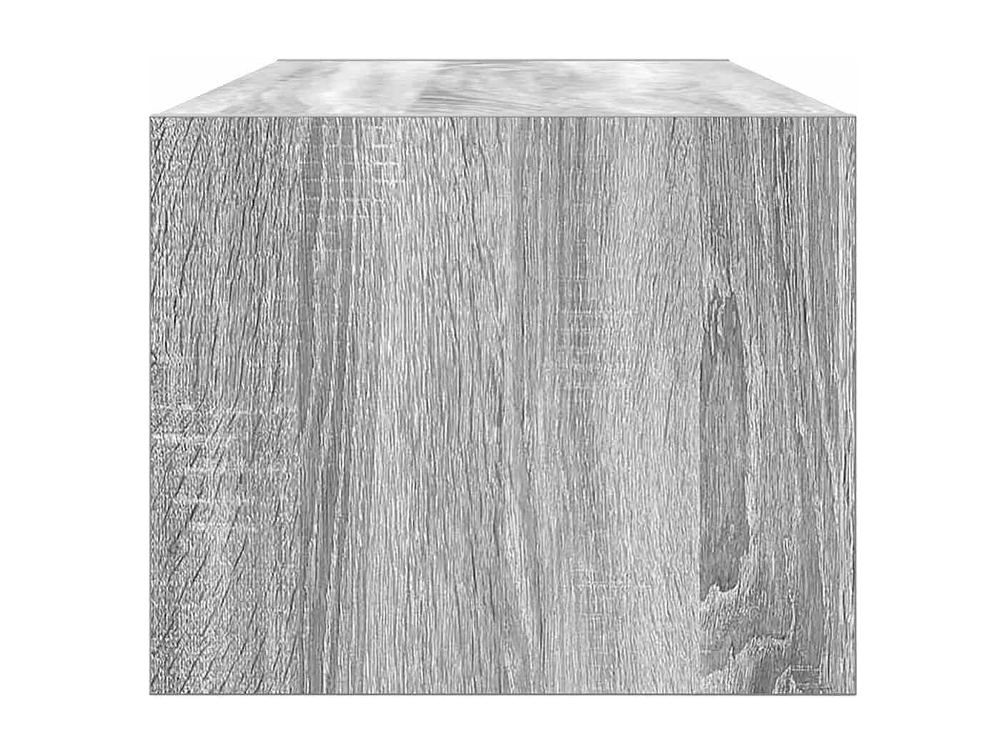 Meuble TV sonoma gris 80x31x25,5 cm bois d'ingénierie
