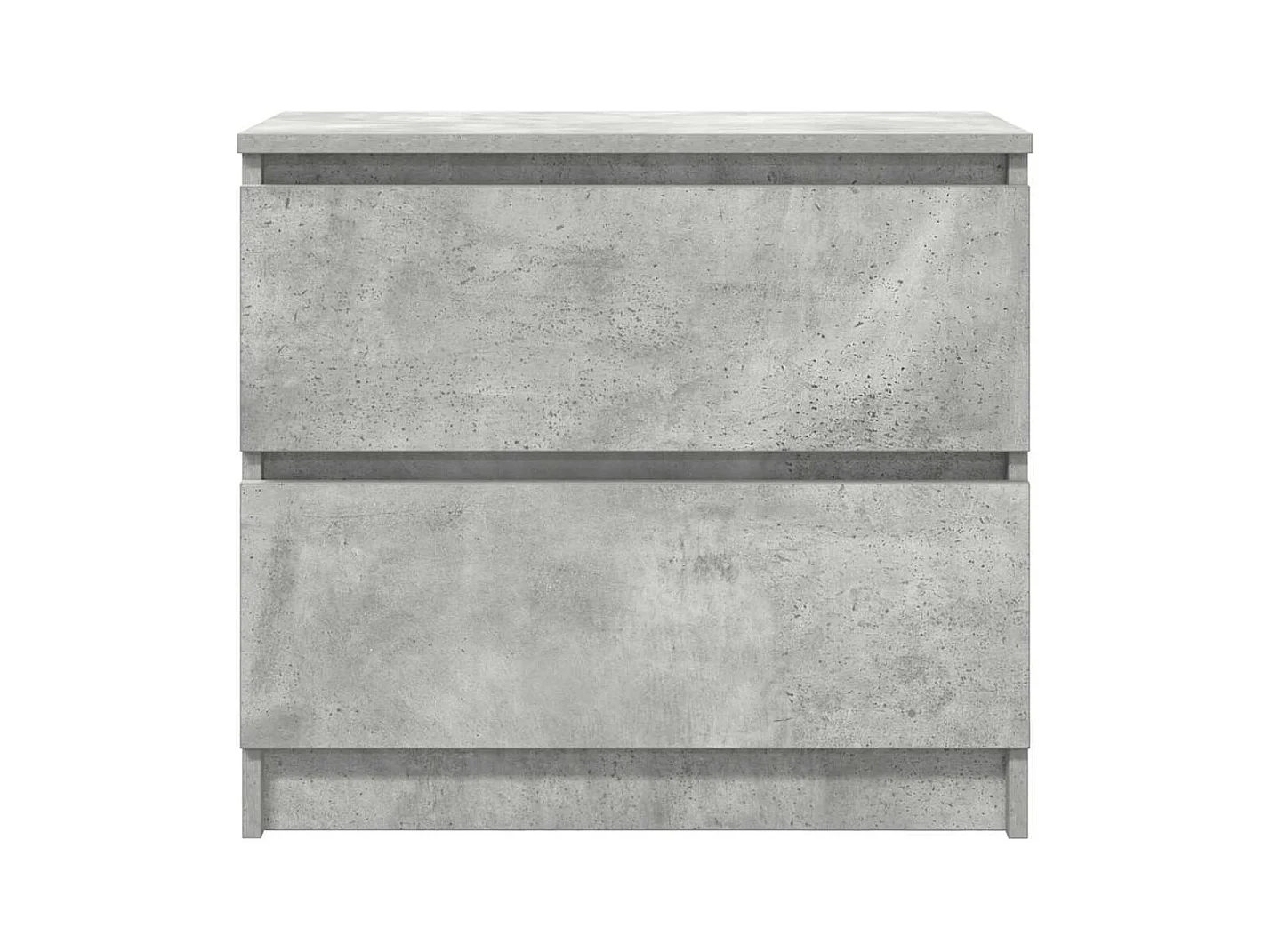 Meuble TV gris béton 60x35x54 cm bois d'ingénierie