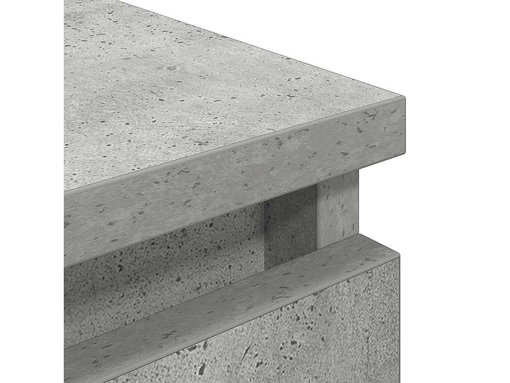 TV-Schrank Betongrau 60x35x54 cm Holzwerkstoff